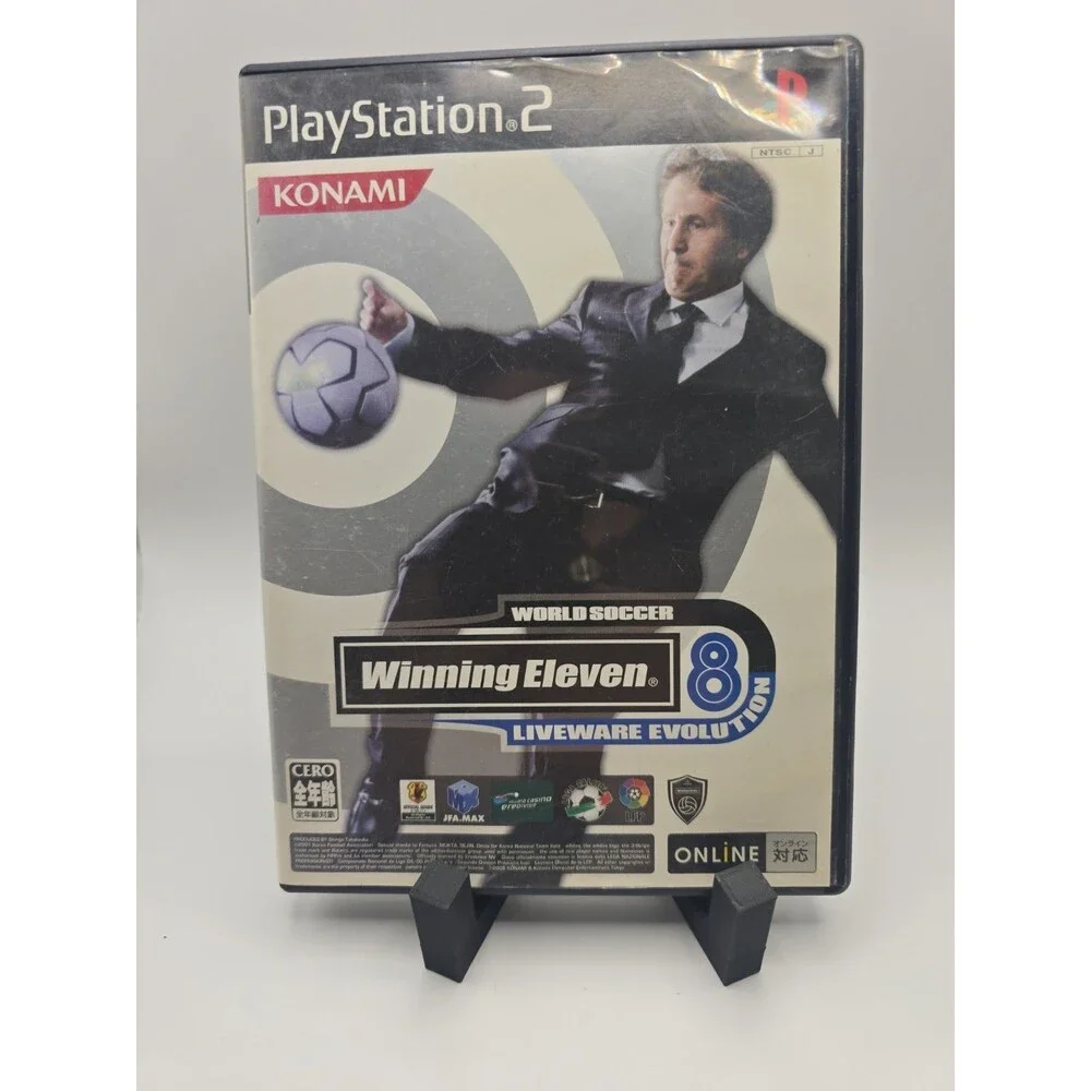 Winning Eleven 8: Liveware Evolution (Sony PlayStation 2, 2005) Jpn